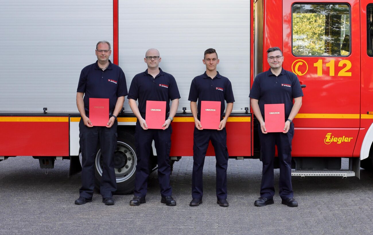 Beförderungen Feuerwehr Vettelschoß 2025, Feuerwehr VG Linz