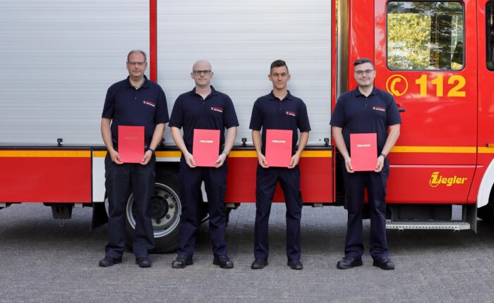 Beförderungen Feuerwehr Vettelschoß 2025, Feuerwehr VG Linz
