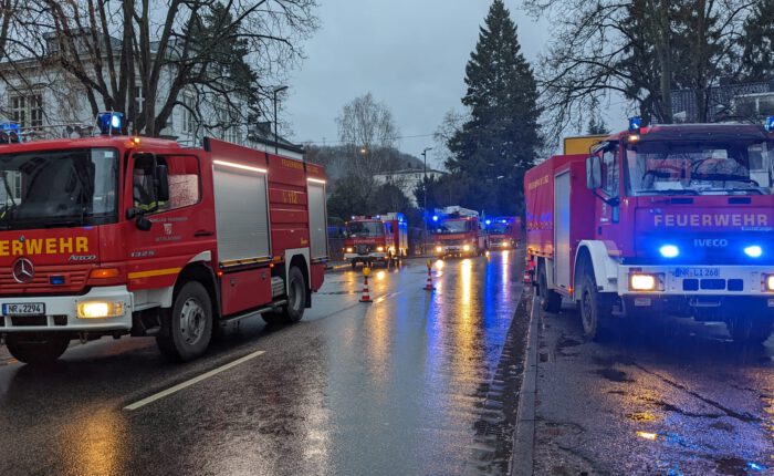 Gasausströmung Linz am Rhein, Feuerwehr Vettelschoß, Einsatz