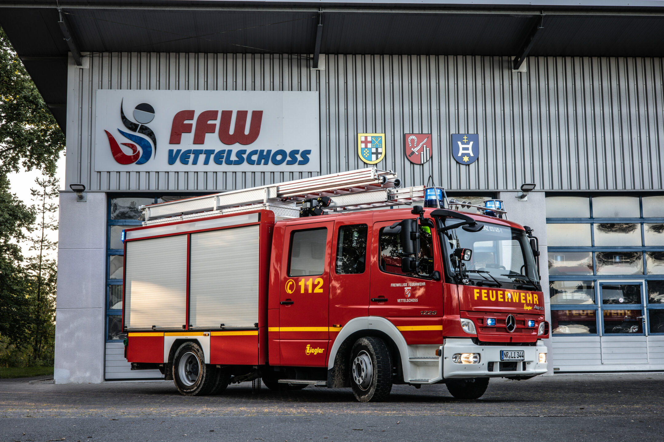 Ausgelöste Brandmeldeanlage 4 HLF GH 2023 1 1