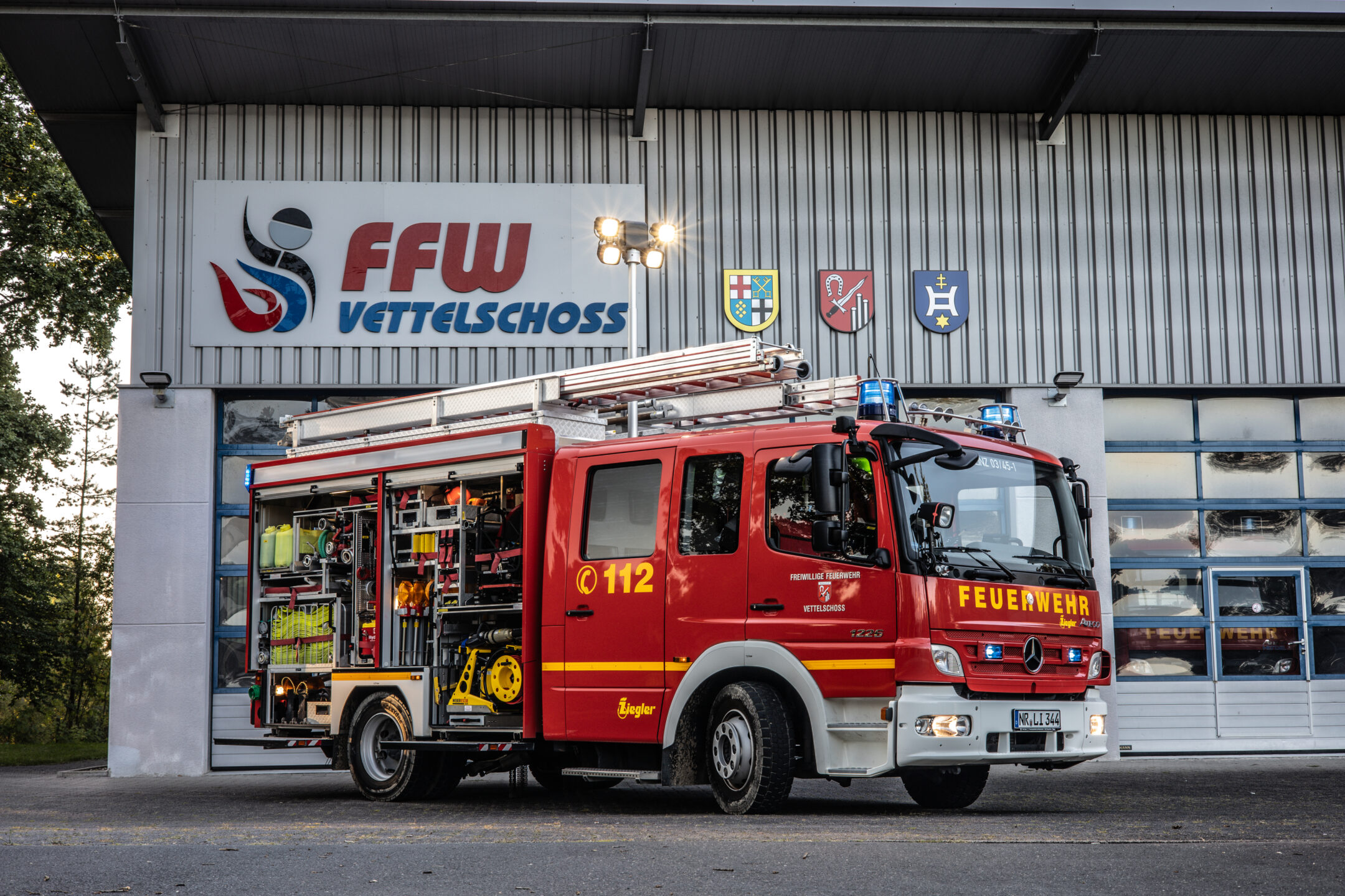 Absicherung Karnevalszug 5 HLF GH 2023203 1