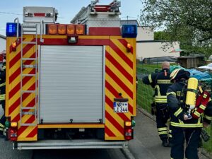 Feuerwehr Vettelschoß, Einsatz am 02.05.2025 in St. Katharinen Linzer Straße, Gasausströmung