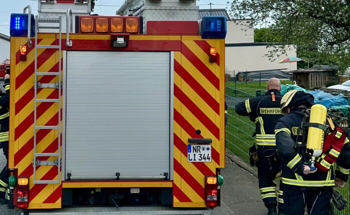 Feuerwehr Vettelschoß, Einsatz am 02.05.2025 in St. Katharinen Linzer Straße, Gasausströmung