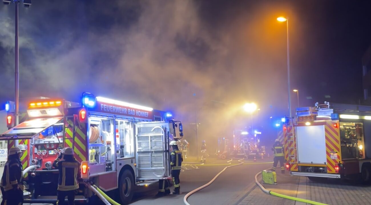 Gemeinsame Übung, Feuerwehr Vettelschoss, Feuerwehr Bad Honnef - Aegidienberg, Rottbitze, NRW, RLP