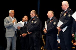 Feuerwehrtag VG Linz am Rhein 2024, Feuerwehr Vettelschoß, Beförderungen, Feuerwehr, VG Linz am Rhein, Vettelschoß