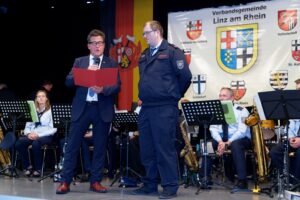 Feuerwehrtag VG Linz am Rhein 2024, Feuerwehr Vettelschoß, Beförderungen, Feuerwehr, VG Linz am Rhein, Vettelschoß