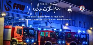 Feuerwehr Vettelschoß, Titelbild, Titelbild Feuerwehr Vettelschoß, Vettelschoß, #immerda, FFV, Feuerwehr Wallerfangen, VG Linz am Rhein, FW VG Linz, Kreis Neuwied, Löscheinheit 03, Symbolbild, Einsatz in Vettelschoß, Einsatz, Weihnachten, Silvester, Frohe Weihnachten, Frohes neues Jahr