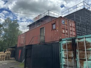 Feuerwehr Vettelschoß, Vettelschoß, VG Linz am Rhein, Feuerwehr VG Linz am Rhein, VG Linz, TKZ NRW GmbH, TKZ Miehlen, Realbrandausbildung, Feststoffbefeuert, Feststoffcontainer, Brandcontainer, Heißausbildung, Training, Feuerwehr